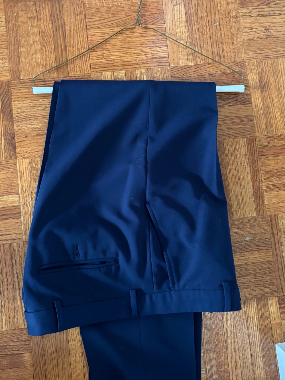 Nautica Navy Blue Dress Pants with Sail Logo Lining
